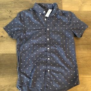 American Eagle Men’s Button Down Blue Shirt